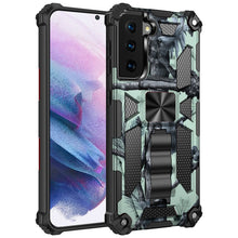 Load image into Gallery viewer, Camouflage Armor Shockproof TPU + PC Magnetic Protective Case with Holder, For Samsung Galaxy S21 5G, For Samsung Galaxy S21+ 5G, For Samsung Galaxy S21 Ultra 5G