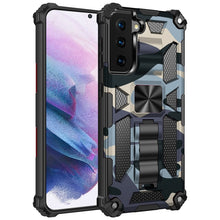 Load image into Gallery viewer, Camouflage Armor Shockproof TPU + PC Magnetic Protective Case with Holder, For Samsung Galaxy S21 5G, For Samsung Galaxy S21+ 5G, For Samsung Galaxy S21 Ultra 5G