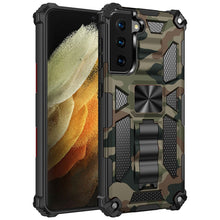 Load image into Gallery viewer, Camouflage Armor Shockproof TPU + PC Magnetic Protective Case with Holder, For Samsung Galaxy S21 5G, For Samsung Galaxy S21+ 5G, For Samsung Galaxy S21 Ultra 5G