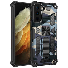 Load image into Gallery viewer, Camouflage Armor Shockproof TPU + PC Magnetic Protective Case with Holder, For Samsung Galaxy S21 5G, For Samsung Galaxy S21+ 5G, For Samsung Galaxy S21 Ultra 5G