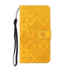 Ethnic Style Embossed Pattern Horizontal Flip Leather Case with Holder & Card Slots & Wallet & Lanyard, For Samsung Galaxy A01, For Samsung Galaxy A10 / M10, For Samsung Galaxy A10s, For Samsung Galaxy A11, For Samsung Galaxy A12                       ...