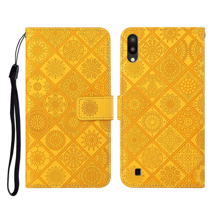 Ethnic Style Embossed Pattern Horizontal Flip Leather Case with Holder & Card Slots & Wallet & Lanyard, For Samsung Galaxy A01, For Samsung Galaxy A10 / M10, For Samsung Galaxy A10s, For Samsung Galaxy A11, For Samsung Galaxy A12                       ...