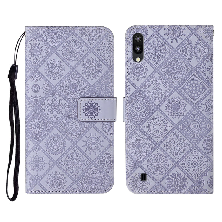 Ethnic Style Embossed Pattern Horizontal Flip Leather Case with Holder & Card Slots & Wallet & Lanyard, For Samsung Galaxy A01, For Samsung Galaxy A10 / M10, For Samsung Galaxy A10s, For Samsung Galaxy A11, For Samsung Galaxy A12                       ...