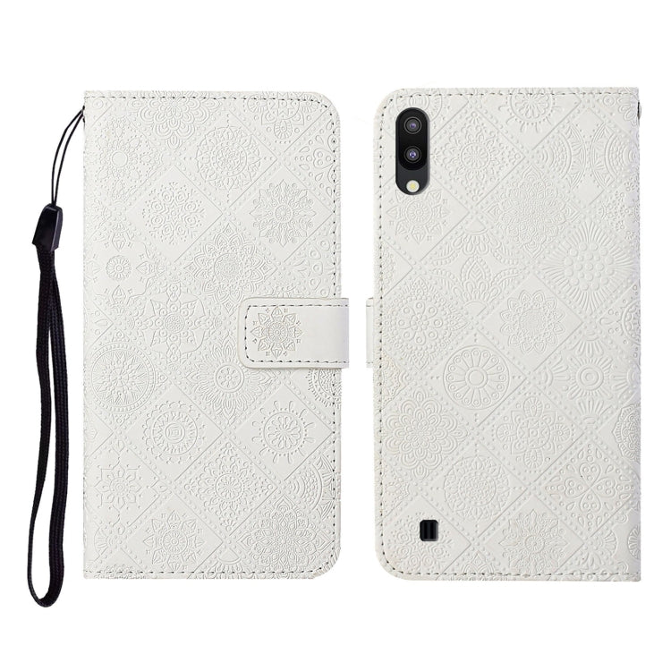 Ethnic Style Embossed Pattern Horizontal Flip Leather Case with Holder & Card Slots & Wallet & Lanyard, For Samsung Galaxy A01, For Samsung Galaxy A10 / M10, For Samsung Galaxy A10s, For Samsung Galaxy A11, For Samsung Galaxy A12                       ...