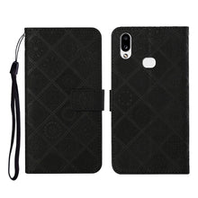Load image into Gallery viewer, Ethnic Style Embossed Pattern Horizontal Flip Leather Case with Holder &amp; Card Slots &amp; Wallet &amp; Lanyard, For Samsung Galaxy A01, For Samsung Galaxy A10 / M10, For Samsung Galaxy A10s, For Samsung Galaxy A11, For Samsung Galaxy A12                       ...