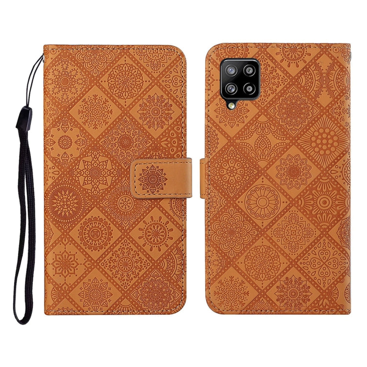 Ethnic Style Embossed Pattern Horizontal Flip Leather Case with Holder & Card Slots & Wallet & Lanyard, For Samsung Galaxy A01, For Samsung Galaxy A10 / M10, For Samsung Galaxy A10s, For Samsung Galaxy A11, For Samsung Galaxy A12                       ...