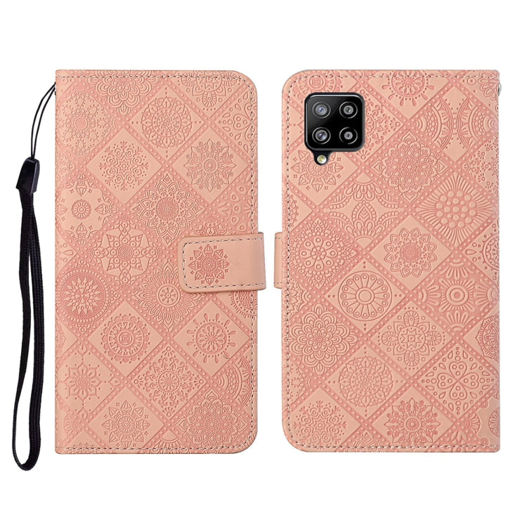 Ethnic Style Embossed Pattern Horizontal Flip Leather Case with Holder & Card Slots & Wallet & Lanyard, For Samsung Galaxy A01, For Samsung Galaxy A10 / M10, For Samsung Galaxy A10s, For Samsung Galaxy A11, For Samsung Galaxy A12                       ...