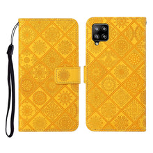 Load image into Gallery viewer, Ethnic Style Embossed Pattern Horizontal Flip Leather Case with Holder &amp; Card Slots &amp; Wallet &amp; Lanyard, For Samsung Galaxy A01, For Samsung Galaxy A10 / M10, For Samsung Galaxy A10s, For Samsung Galaxy A11, For Samsung Galaxy A12                       ...