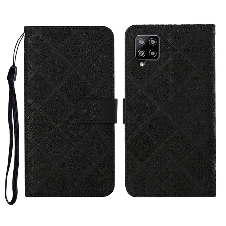Ethnic Style Embossed Pattern Horizontal Flip Leather Case with Holder & Card Slots & Wallet & Lanyard, For Samsung Galaxy A01, For Samsung Galaxy A10 / M10, For Samsung Galaxy A10s, For Samsung Galaxy A11, For Samsung Galaxy A12                       ...