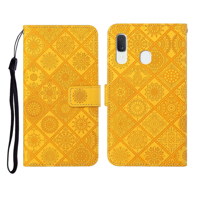 Ethnic Style Embossed Pattern Horizontal Flip Leather Case with Holder & Card Slots & Wallet & Lanyard, For Samsung Galaxy A01, For Samsung Galaxy A10 / M10, For Samsung Galaxy A10s, For Samsung Galaxy A11, For Samsung Galaxy A12                       ...