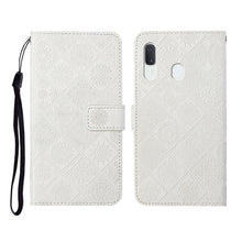 Load image into Gallery viewer, Ethnic Style Embossed Pattern Horizontal Flip Leather Case with Holder &amp; Card Slots &amp; Wallet &amp; Lanyard, For Samsung Galaxy A01, For Samsung Galaxy A10 / M10, For Samsung Galaxy A10s, For Samsung Galaxy A11, For Samsung Galaxy A12                       ...