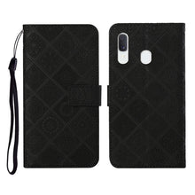 Load image into Gallery viewer, Ethnic Style Embossed Pattern Horizontal Flip Leather Case with Holder &amp; Card Slots &amp; Wallet &amp; Lanyard, For Samsung Galaxy A20e, For Samsung Galaxy A20s, For Samsung Galaxy A21, For Samsung Galaxy A21s, For Samsung Galaxy A31, For Samsung Galaxy A40