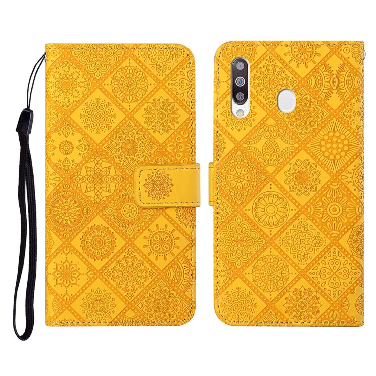 Ethnic Style Embossed Pattern Horizontal Flip Leather Case with Holder & Card Slots & Wallet & Lanyard, For Samsung Galaxy A20e, For Samsung Galaxy A20s, For Samsung Galaxy A21, For Samsung Galaxy A21s, For Samsung Galaxy A31, For Samsung Galaxy A40