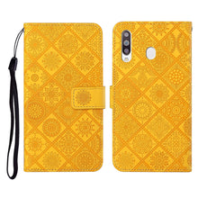 Load image into Gallery viewer, Ethnic Style Embossed Pattern Horizontal Flip Leather Case with Holder &amp; Card Slots &amp; Wallet &amp; Lanyard, For Samsung Galaxy A20e, For Samsung Galaxy A20s, For Samsung Galaxy A21, For Samsung Galaxy A21s, For Samsung Galaxy A31, For Samsung Galaxy A40