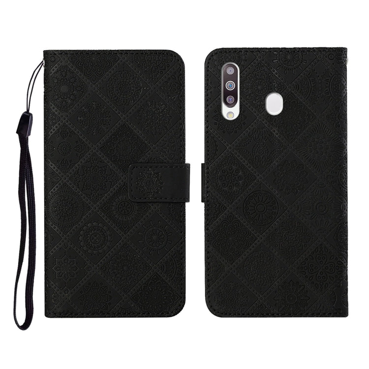 Ethnic Style Embossed Pattern Horizontal Flip Leather Case with Holder & Card Slots & Wallet & Lanyard, For Samsung Galaxy A20e, For Samsung Galaxy A20s, For Samsung Galaxy A21, For Samsung Galaxy A21s, For Samsung Galaxy A31, For Samsung Galaxy A40