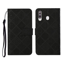 Load image into Gallery viewer, Ethnic Style Embossed Pattern Horizontal Flip Leather Case with Holder &amp; Card Slots &amp; Wallet &amp; Lanyard, For Samsung Galaxy A20e, For Samsung Galaxy A20s, For Samsung Galaxy A21, For Samsung Galaxy A21s, For Samsung Galaxy A31, For Samsung Galaxy A40