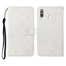 Load image into Gallery viewer, Ethnic Style Embossed Pattern Horizontal Flip Leather Case with Holder &amp; Card Slots &amp; Wallet &amp; Lanyard, For Samsung Galaxy A20e, For Samsung Galaxy A20s, For Samsung Galaxy A21, For Samsung Galaxy A21s, For Samsung Galaxy A31, For Samsung Galaxy A40