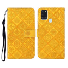Load image into Gallery viewer, Ethnic Style Embossed Pattern Horizontal Flip Leather Case with Holder &amp; Card Slots &amp; Wallet &amp; Lanyard, For Samsung Galaxy A20e, For Samsung Galaxy A20s, For Samsung Galaxy A21, For Samsung Galaxy A21s, For Samsung Galaxy A31, For Samsung Galaxy A40