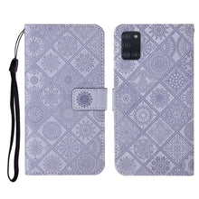 Load image into Gallery viewer, Ethnic Style Embossed Pattern Horizontal Flip Leather Case with Holder &amp; Card Slots &amp; Wallet &amp; Lanyard, For Samsung Galaxy A20e, For Samsung Galaxy A20s, For Samsung Galaxy A21, For Samsung Galaxy A21s, For Samsung Galaxy A31, For Samsung Galaxy A40