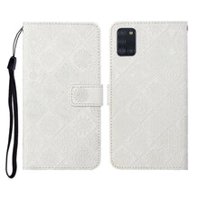 Load image into Gallery viewer, Ethnic Style Embossed Pattern Horizontal Flip Leather Case with Holder &amp; Card Slots &amp; Wallet &amp; Lanyard, For Samsung Galaxy A20e, For Samsung Galaxy A20s, For Samsung Galaxy A21, For Samsung Galaxy A21s, For Samsung Galaxy A31, For Samsung Galaxy A40