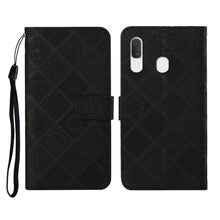 Load image into Gallery viewer, Ethnic Style Embossed Pattern Horizontal Flip Leather Case with Holder &amp; Card Slots &amp; Wallet &amp; Lanyard, For Samsung Galaxy A20e, For Samsung Galaxy A20s, For Samsung Galaxy A21, For Samsung Galaxy A21s, For Samsung Galaxy A31, For Samsung Galaxy A40
