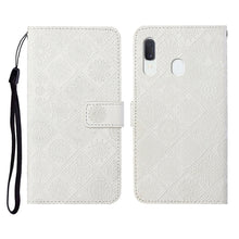 Load image into Gallery viewer, Ethnic Style Embossed Pattern Horizontal Flip Leather Case with Holder &amp; Card Slots &amp; Wallet &amp; Lanyard, For Samsung Galaxy A20e, For Samsung Galaxy A20s, For Samsung Galaxy A21, For Samsung Galaxy A21s, For Samsung Galaxy A31, For Samsung Galaxy A40