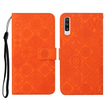 Load image into Gallery viewer, Ethnic Style Embossed Pattern Horizontal Flip Leather Case with Holder &amp; Card Slots &amp; Wallet &amp; Lanyard, For Samsung Galaxy A41, For Samsung Galaxy A42 5G, For Samsung Galaxy A50, For Samsung Galaxy A51, For Samsung Galaxy A70, For Samsung Galaxy A71
