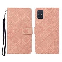 Load image into Gallery viewer, Ethnic Style Embossed Pattern Horizontal Flip Leather Case with Holder &amp; Card Slots &amp; Wallet &amp; Lanyard, For Samsung Galaxy A41, For Samsung Galaxy A42 5G, For Samsung Galaxy A50, For Samsung Galaxy A51, For Samsung Galaxy A70, For Samsung Galaxy A71