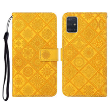 Load image into Gallery viewer, Ethnic Style Embossed Pattern Horizontal Flip Leather Case with Holder &amp; Card Slots &amp; Wallet &amp; Lanyard, For Samsung Galaxy A41, For Samsung Galaxy A42 5G, For Samsung Galaxy A50, For Samsung Galaxy A51, For Samsung Galaxy A70, For Samsung Galaxy A71