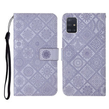 Load image into Gallery viewer, Ethnic Style Embossed Pattern Horizontal Flip Leather Case with Holder &amp; Card Slots &amp; Wallet &amp; Lanyard, For Samsung Galaxy A41, For Samsung Galaxy A42 5G, For Samsung Galaxy A50, For Samsung Galaxy A51, For Samsung Galaxy A70, For Samsung Galaxy A71