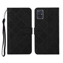Load image into Gallery viewer, Ethnic Style Embossed Pattern Horizontal Flip Leather Case with Holder &amp; Card Slots &amp; Wallet &amp; Lanyard, For Samsung Galaxy A41, For Samsung Galaxy A42 5G, For Samsung Galaxy A50, For Samsung Galaxy A51, For Samsung Galaxy A70, For Samsung Galaxy A71