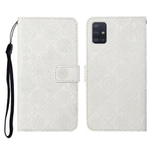 Load image into Gallery viewer, Ethnic Style Embossed Pattern Horizontal Flip Leather Case with Holder &amp; Card Slots &amp; Wallet &amp; Lanyard, For Samsung Galaxy A41, For Samsung Galaxy A42 5G, For Samsung Galaxy A50, For Samsung Galaxy A51, For Samsung Galaxy A70, For Samsung Galaxy A71