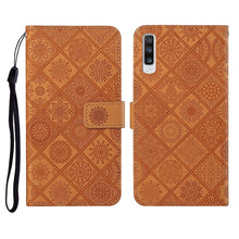 Load image into Gallery viewer, Ethnic Style Embossed Pattern Horizontal Flip Leather Case with Holder &amp; Card Slots &amp; Wallet &amp; Lanyard, For Samsung Galaxy A41, For Samsung Galaxy A42 5G, For Samsung Galaxy A50, For Samsung Galaxy A51, For Samsung Galaxy A70, For Samsung Galaxy A71