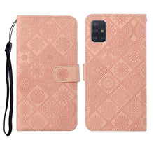 Load image into Gallery viewer, Ethnic Style Embossed Pattern Horizontal Flip Leather Case with Holder &amp; Card Slots &amp; Wallet &amp; Lanyard, For Samsung Galaxy A41, For Samsung Galaxy A42 5G, For Samsung Galaxy A50, For Samsung Galaxy A51, For Samsung Galaxy A70, For Samsung Galaxy A71