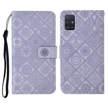 Load image into Gallery viewer, Ethnic Style Embossed Pattern Horizontal Flip Leather Case with Holder &amp; Card Slots &amp; Wallet &amp; Lanyard, For Samsung Galaxy A41, For Samsung Galaxy A42 5G, For Samsung Galaxy A50, For Samsung Galaxy A51, For Samsung Galaxy A70, For Samsung Galaxy A71