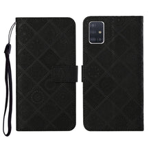 Load image into Gallery viewer, Ethnic Style Embossed Pattern Horizontal Flip Leather Case with Holder &amp; Card Slots &amp; Wallet &amp; Lanyard, For Samsung Galaxy A41, For Samsung Galaxy A42 5G, For Samsung Galaxy A50, For Samsung Galaxy A51, For Samsung Galaxy A70, For Samsung Galaxy A71