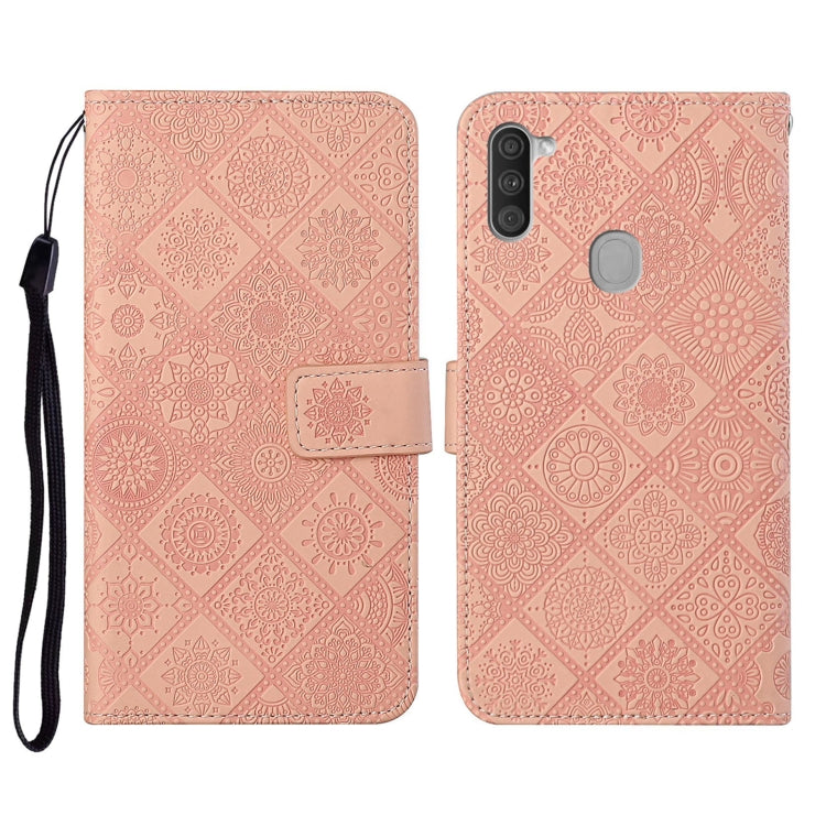 Ethnic Style Embossed Pattern Horizontal Flip Leather Case with Holder & Card Slots & Wallet & Lanyard, For Samsung Galaxy M11, For Samsung Galaxy Note20, For Samsung Galaxy Note20 Ultra, For Samsung Galaxy S10, For Samsung Galaxy S10+                 ...