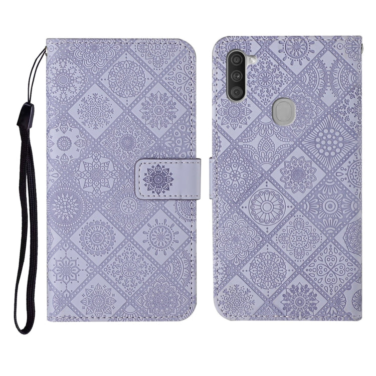 Ethnic Style Embossed Pattern Horizontal Flip Leather Case with Holder & Card Slots & Wallet & Lanyard, For Samsung Galaxy M11, For Samsung Galaxy Note20, For Samsung Galaxy Note20 Ultra, For Samsung Galaxy S10, For Samsung Galaxy S10+                 ...