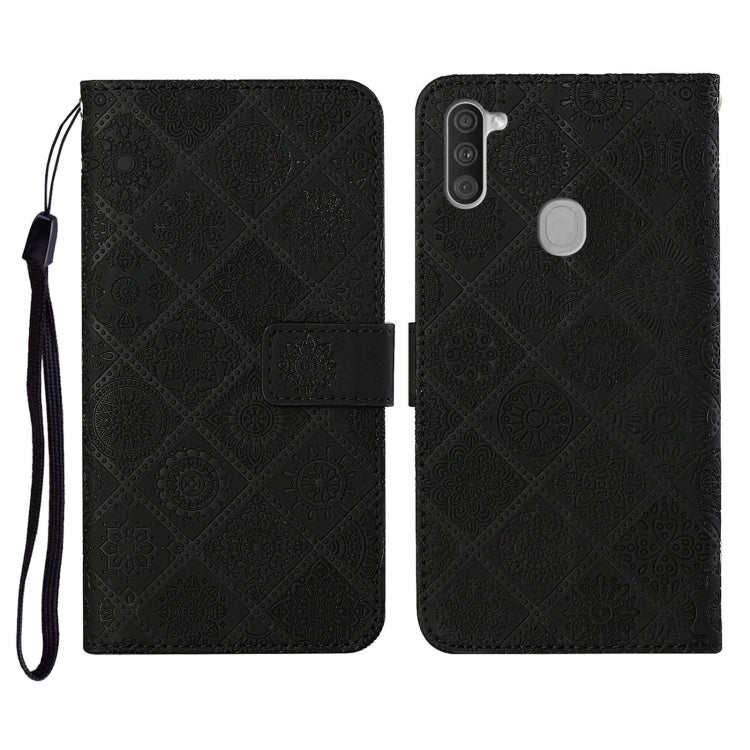 Ethnic Style Embossed Pattern Horizontal Flip Leather Case with Holder & Card Slots & Wallet & Lanyard, For Samsung Galaxy M11, For Samsung Galaxy Note20, For Samsung Galaxy Note20 Ultra, For Samsung Galaxy S10, For Samsung Galaxy S10+                 ...