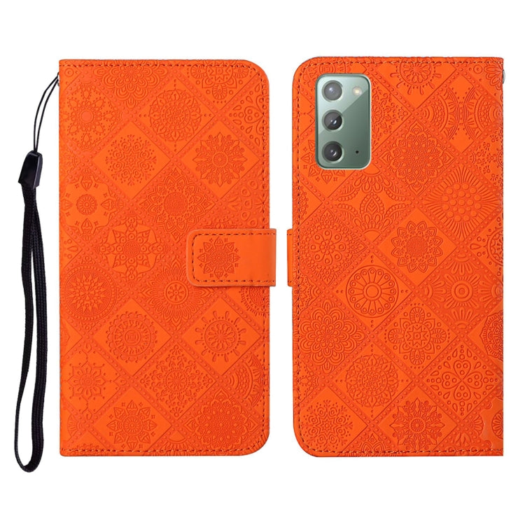 Ethnic Style Embossed Pattern Horizontal Flip Leather Case with Holder & Card Slots & Wallet & Lanyard, For Samsung Galaxy M11, For Samsung Galaxy Note20, For Samsung Galaxy Note20 Ultra, For Samsung Galaxy S10, For Samsung Galaxy S10+                 ...