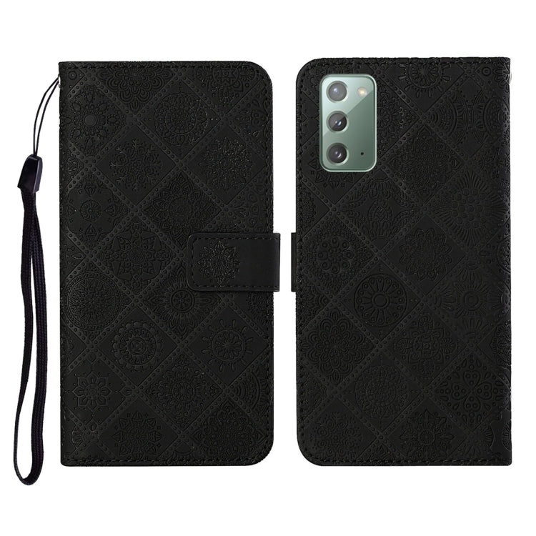 Ethnic Style Embossed Pattern Horizontal Flip Leather Case with Holder & Card Slots & Wallet & Lanyard, For Samsung Galaxy M11, For Samsung Galaxy Note20, For Samsung Galaxy Note20 Ultra, For Samsung Galaxy S10, For Samsung Galaxy S10+                 ...