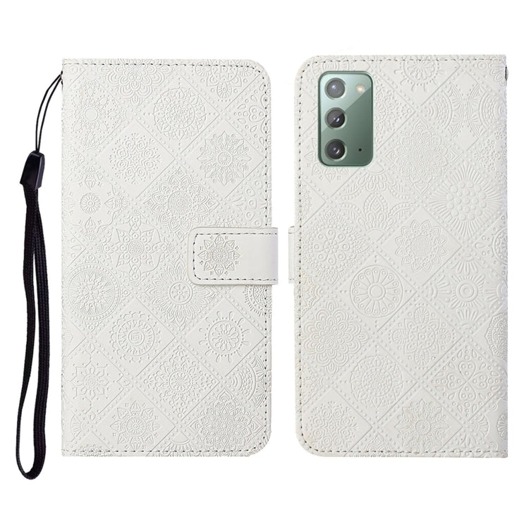 Ethnic Style Embossed Pattern Horizontal Flip Leather Case with Holder & Card Slots & Wallet & Lanyard, For Samsung Galaxy M11, For Samsung Galaxy Note20, For Samsung Galaxy Note20 Ultra, For Samsung Galaxy S10, For Samsung Galaxy S10+                 ...