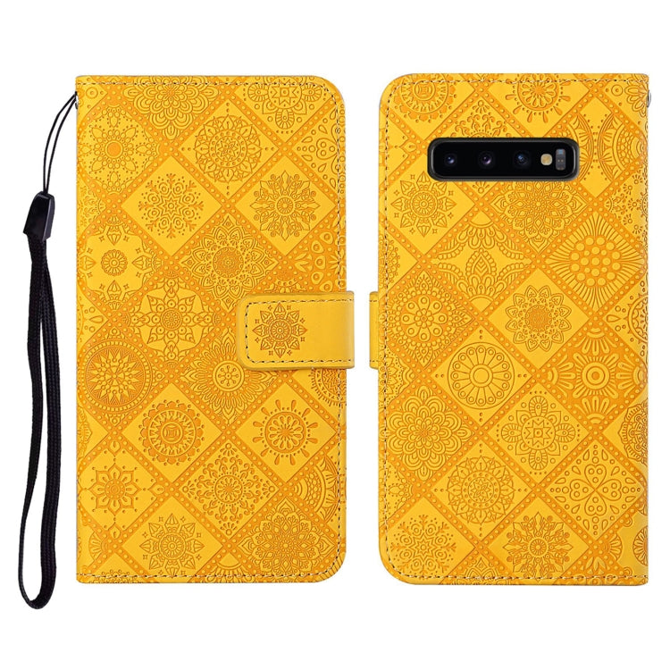 Ethnic Style Embossed Pattern Horizontal Flip Leather Case with Holder & Card Slots & Wallet & Lanyard, For Samsung Galaxy M11, For Samsung Galaxy Note20, For Samsung Galaxy Note20 Ultra, For Samsung Galaxy S10, For Samsung Galaxy S10+                 ...