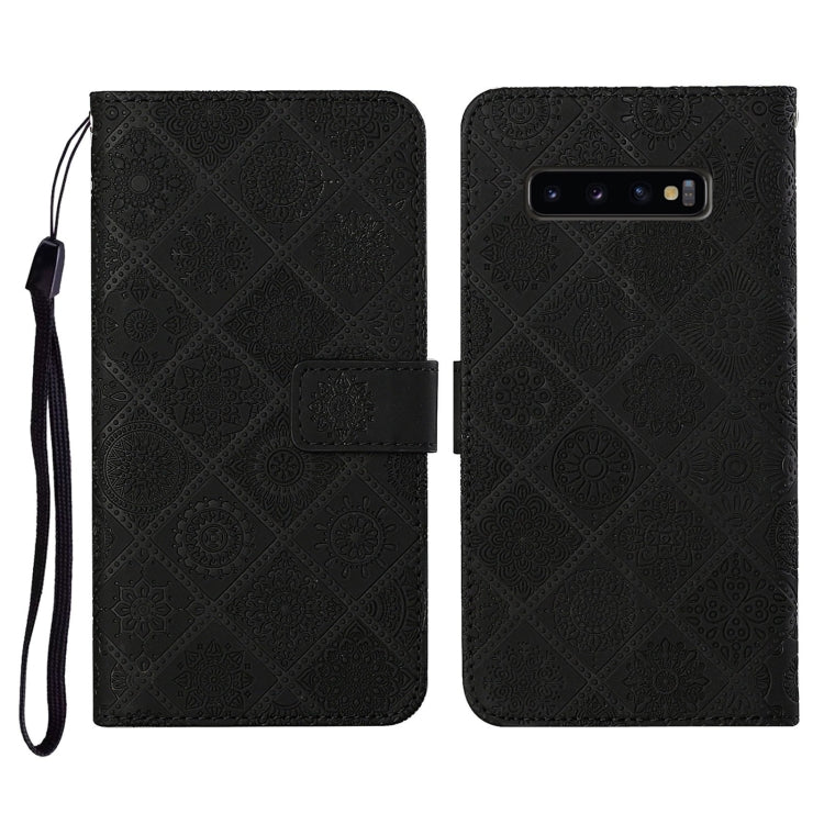 Ethnic Style Embossed Pattern Horizontal Flip Leather Case with Holder & Card Slots & Wallet & Lanyard, For Samsung Galaxy M11, For Samsung Galaxy Note20, For Samsung Galaxy Note20 Ultra, For Samsung Galaxy S10, For Samsung Galaxy S10+                 ...