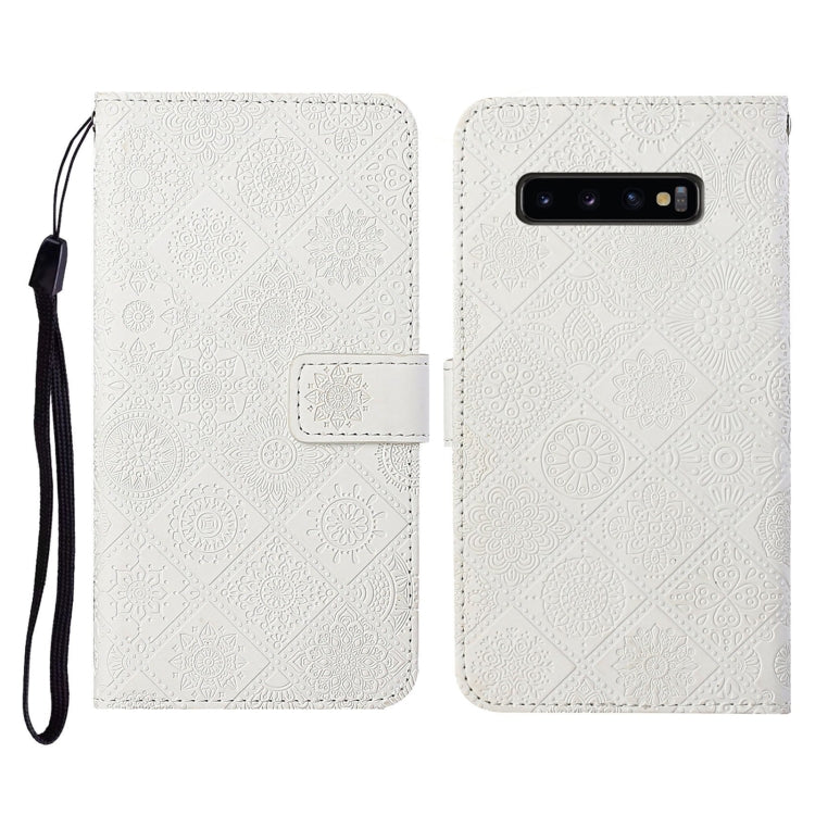 Ethnic Style Embossed Pattern Horizontal Flip Leather Case with Holder & Card Slots & Wallet & Lanyard, For Samsung Galaxy M11, For Samsung Galaxy Note20, For Samsung Galaxy Note20 Ultra, For Samsung Galaxy S10, For Samsung Galaxy S10+                 ...