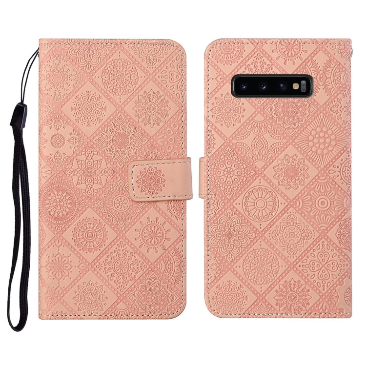 Ethnic Style Embossed Pattern Horizontal Flip Leather Case with Holder & Card Slots & Wallet & Lanyard, For Samsung Galaxy M11, For Samsung Galaxy Note20, For Samsung Galaxy Note20 Ultra, For Samsung Galaxy S10, For Samsung Galaxy S10+                 ...