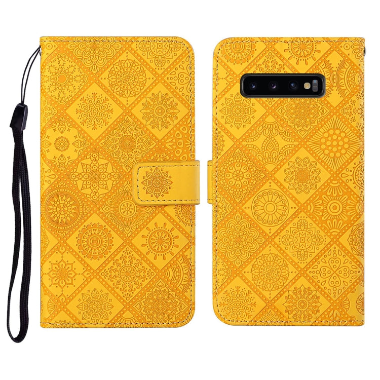 Ethnic Style Embossed Pattern Horizontal Flip Leather Case with Holder & Card Slots & Wallet & Lanyard, For Samsung Galaxy M11, For Samsung Galaxy Note20, For Samsung Galaxy Note20 Ultra, For Samsung Galaxy S10, For Samsung Galaxy S10+                 ...