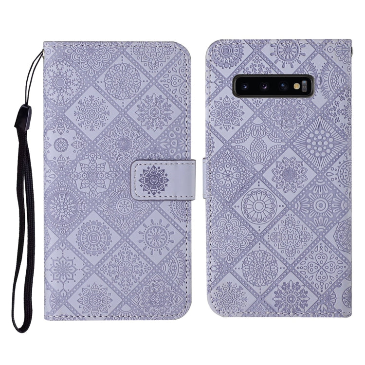 Ethnic Style Embossed Pattern Horizontal Flip Leather Case with Holder & Card Slots & Wallet & Lanyard, For Samsung Galaxy M11, For Samsung Galaxy Note20, For Samsung Galaxy Note20 Ultra, For Samsung Galaxy S10, For Samsung Galaxy S10+                 ...