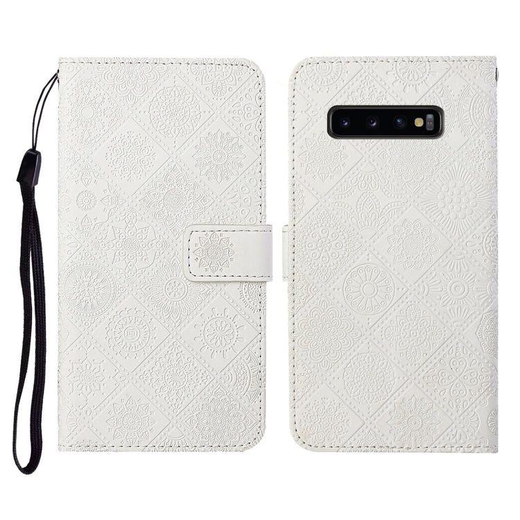 Ethnic Style Embossed Pattern Horizontal Flip Leather Case with Holder & Card Slots & Wallet & Lanyard, For Samsung Galaxy M11, For Samsung Galaxy Note20, For Samsung Galaxy Note20 Ultra, For Samsung Galaxy S10, For Samsung Galaxy S10+                 ...
