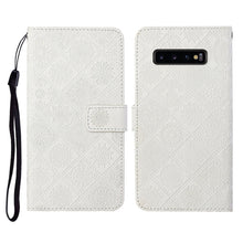 Load image into Gallery viewer, Ethnic Style Embossed Pattern Horizontal Flip Leather Case with Holder &amp; Card Slots &amp; Wallet &amp; Lanyard, For Samsung Galaxy M11, For Samsung Galaxy Note20, For Samsung Galaxy Note20 Ultra, For Samsung Galaxy S10, For Samsung Galaxy S10+                 ...